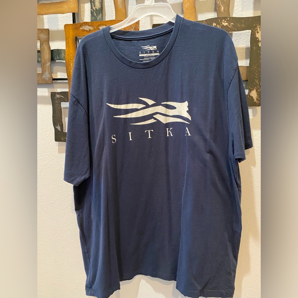 SITKA Icon Short-Sleeve T-Shirt Men’s 2XL Organic Cotton - Black
